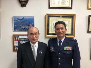 北部航空方面隊副司令官空将補髙橋秀雄様離任挨拶について 三沢市防衛協会